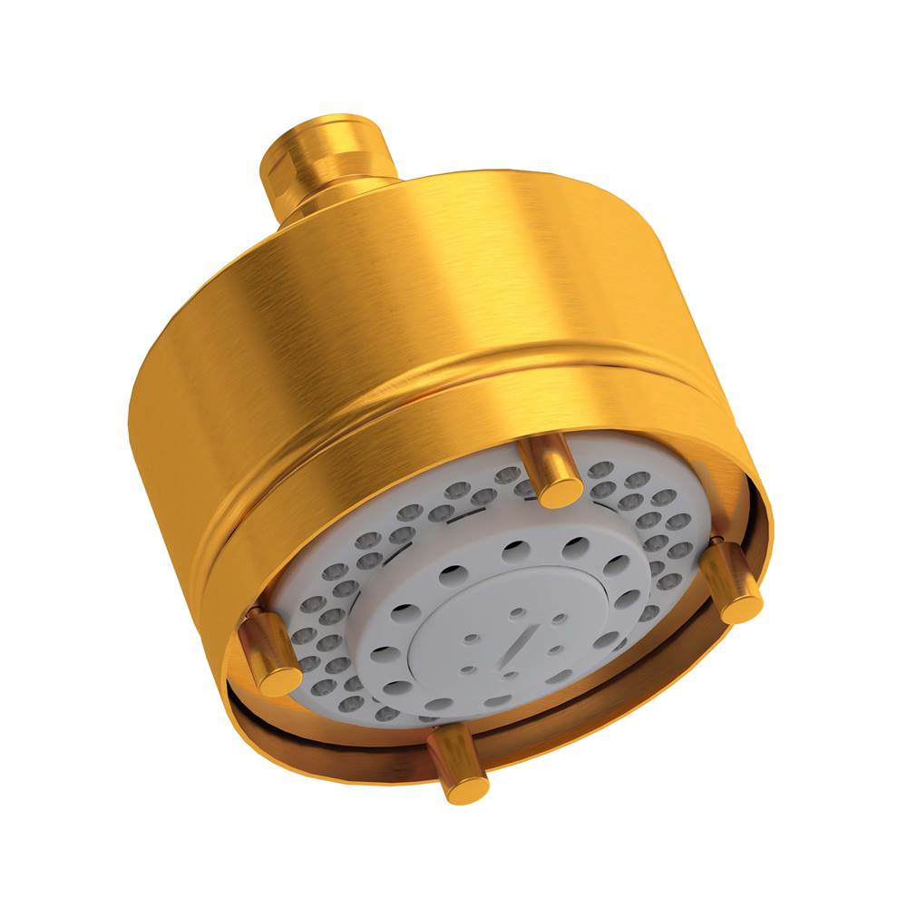 ROHL 1080/8SG 4" 5-Function Showerhead In Satin Gold