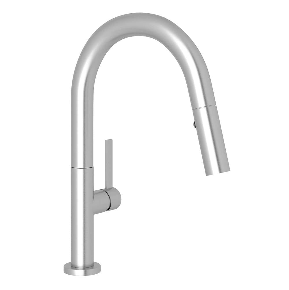 ROHL R7581SLMSS-2 Lux Pull-Down Bar/Food Prep Kitchen Faucet In Stainless Steel
