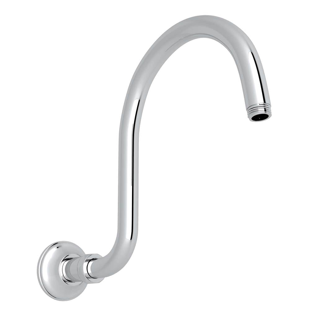 ROHL 1475/12APC 12" Reach Wall Mount Shower Arm In Polished Chrome