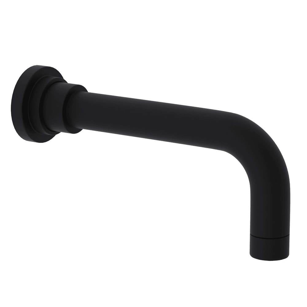 ROHL A2203MB Lombardia Wall Mount Tub Spout In Matte Black