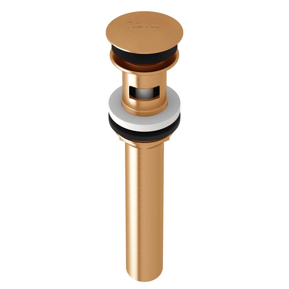 ROHL CC231OFWOSG Universal Push Drain In Satin Gold