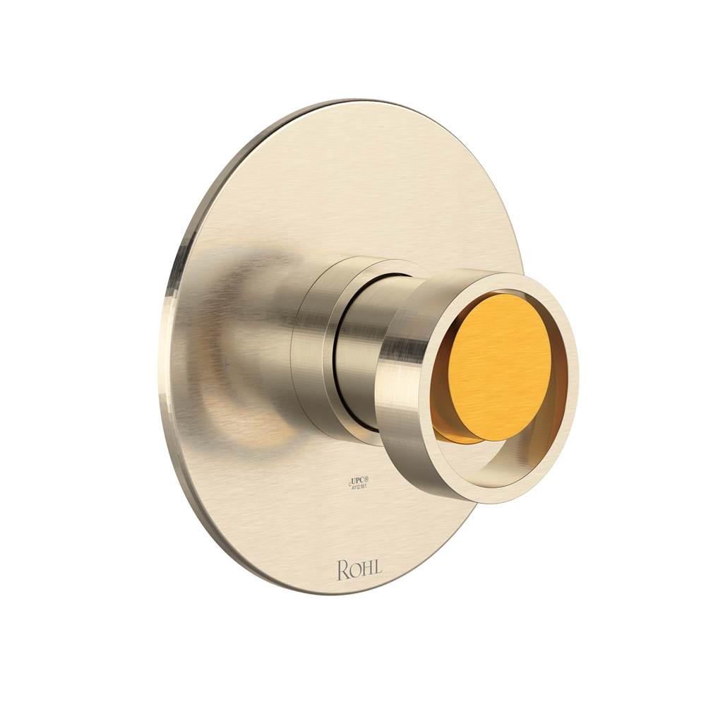 ROHL TEC51W1IWSNG Eclissi 1/2" Pressure Balance Trim In Satin Nickel/Satin Gold