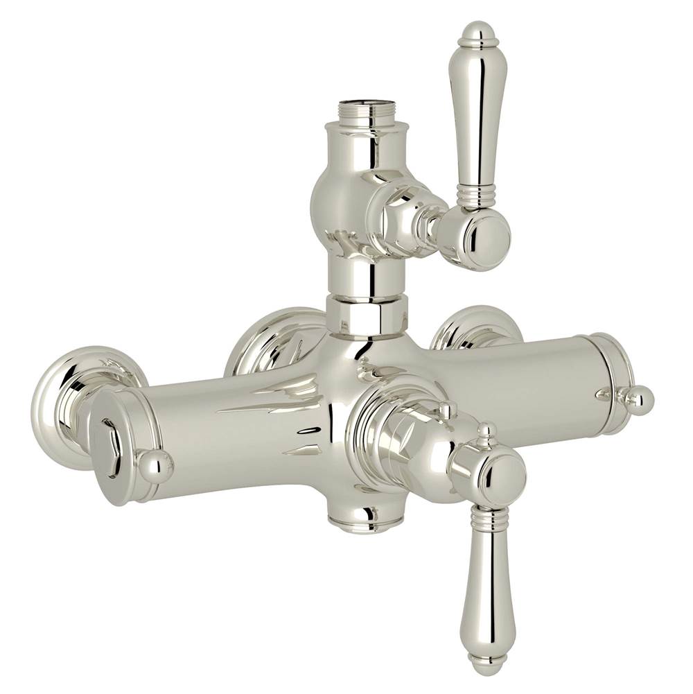 ROHL A4917LMPN Exposed Therm Valve With Volume and Temperature Control In Polished Nickel