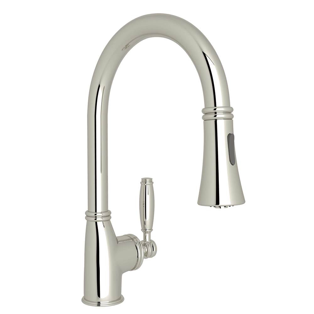 ROHL MB7927LMPN-2 Gotham Pull-Down Bar/Food Prep Kitchen Faucet In Polished Nickel