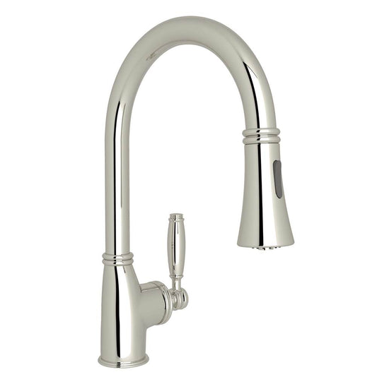 ROHL MB7927LMPN-2 Gotham Pull-Down Bar/Food Prep Kitchen Faucet In Polished Nickel