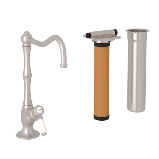 ROHL AKIT1435LPSTN-2 Acqui Filter Kitchen Faucet Kit In Satin Nickel