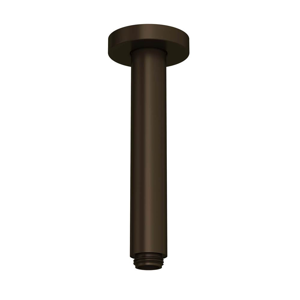 ROHL 70327SATCB 7" Reach Ceiling Mount Shower Arm In Tuscan Brass