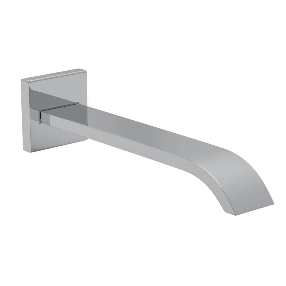 ROHL WA24-APC Wave Wall Mount Tub Spout In Polished Chrome