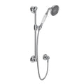 ROHL 1300EAPC Handshower Set With 22" Slide Bar and Single Function Handshower In Polished Chrome