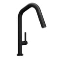 ROHL TE56D1LMMB Tenerife Pull-Down Kitchen Faucet With U-Spout In Matte Black