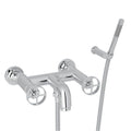 ROHL A3302IWAPC Campo Exposed Wall Mount Tub Filler In Polished Chrome