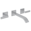 ROHL WA721L-APC Wave Wall Mount Tub Filler In Polished Chrome