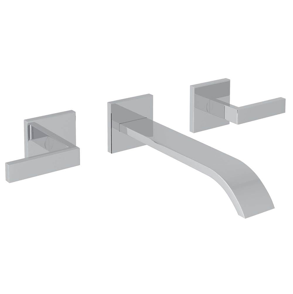 ROHL WA721L-APC Wave Wall Mount Tub Filler In Polished Chrome