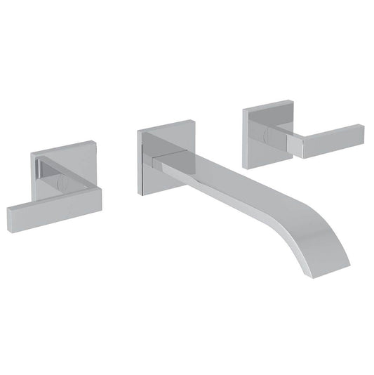 ROHL WA721L-APC Wave Wall Mount Tub Filler In Polished Chrome