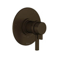 ROHL TLB45W1LMTCB Lombardia 1/2" Therm & Pressure Balance Trim with 5 Functions (Shared) In Tuscan Brass