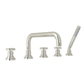 ROHL A3314IWPN Campo 5-Hole Deck Mount Tub Filler In Polished Nickel