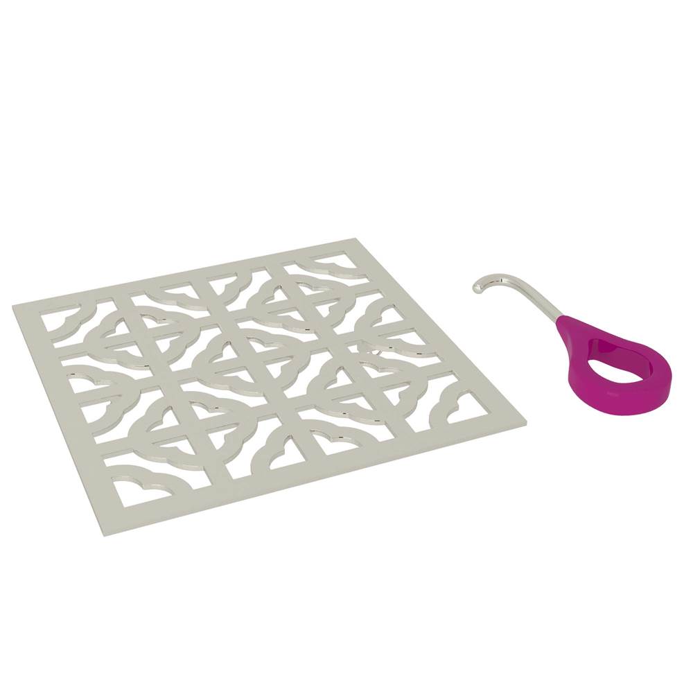ROHL DC3146PN Petal Decorative Drain Cover In Polished Nickel