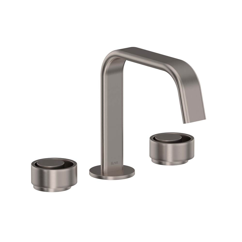 ROHL EC09D3IWSTN Eclissi Widespread Lavatory Faucet With U-Spout In Satin Nickel