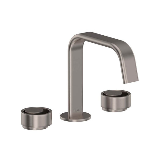 ROHL EC09D3IWSTN Eclissi Widespread Lavatory Faucet With U-Spout In Satin Nickel
