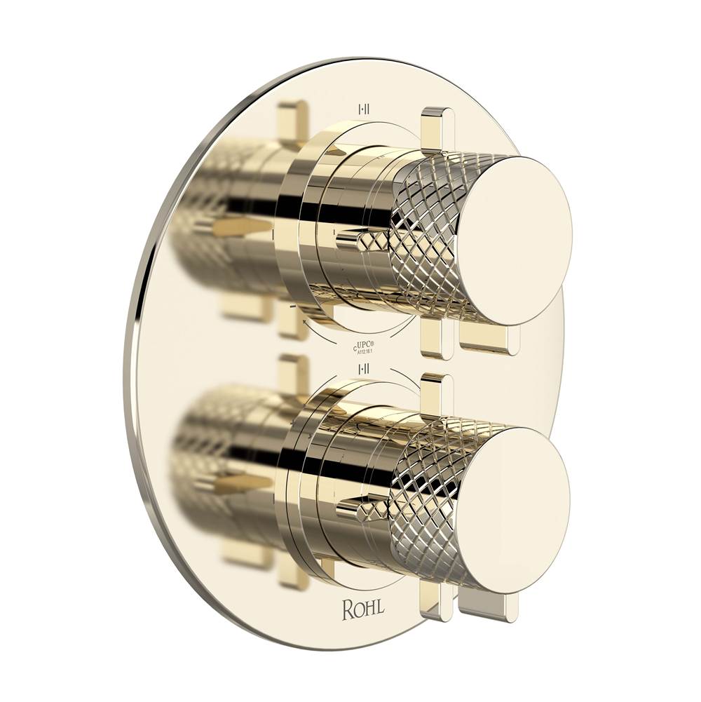 ROHL TTE46W1LMPN Tenerife 3/4" Therm & Pressure Balance Trim with 6 Functions (Shared) In Polished Nickel