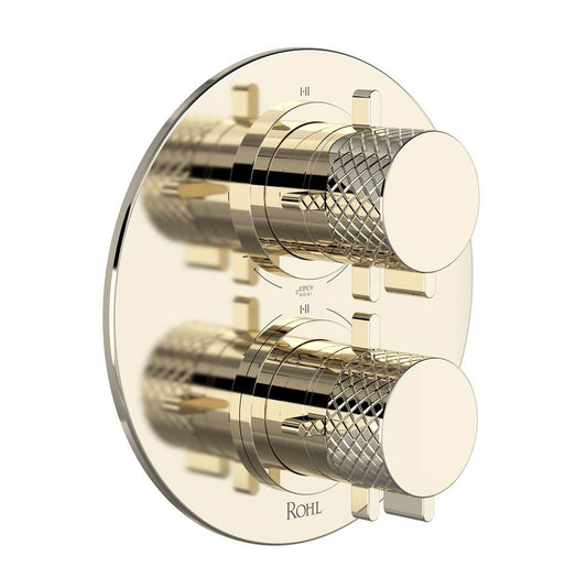 ROHL TTE46W1LMPN Tenerife 3/4" Therm & Pressure Balance Trim with 6 Functions (Shared) In Polished Nickel