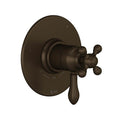 ROHL TAC45W1LMTCB Arcana 1/2" Therm & Pressure Balance Trim with 5 Functions (Shared) In Tuscan Brass