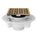 ROHL SDPVC2/3-3146IB PVC 2" X 3" Drain Kit With 3146 Petal Decorative Cover In Italian Brass