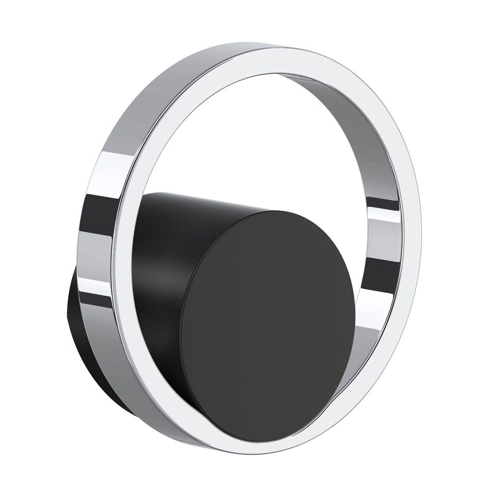 ROHL EC81IWMBC Eclissi Kitchen Faucet Handle In Matte Black/Polished Chrome