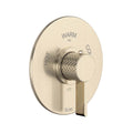 ROHL TTE13W1LMSTN Tenerife 3/4" Thermostatic Trim Without Volume Control In Satin Nickel