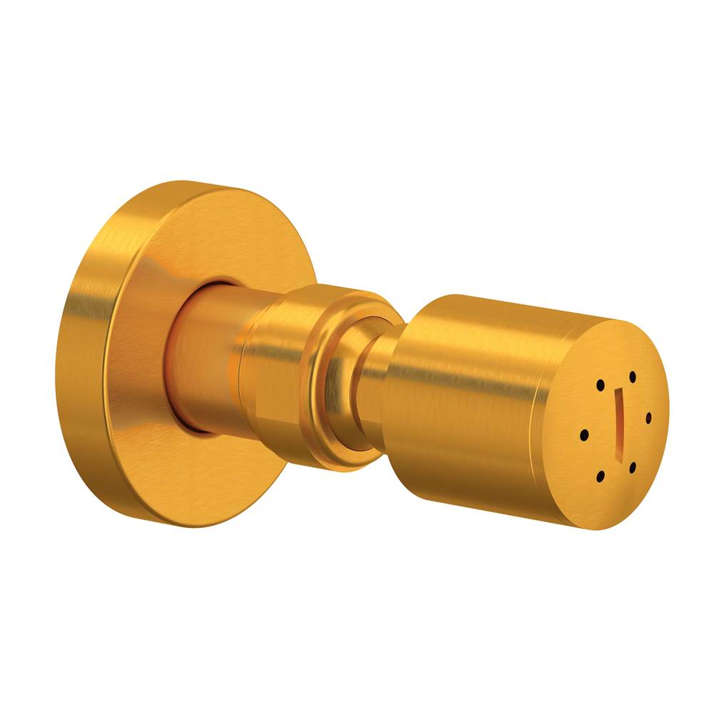 ROHL 0326BS1SG Single Function Body Spray In Satin Gold