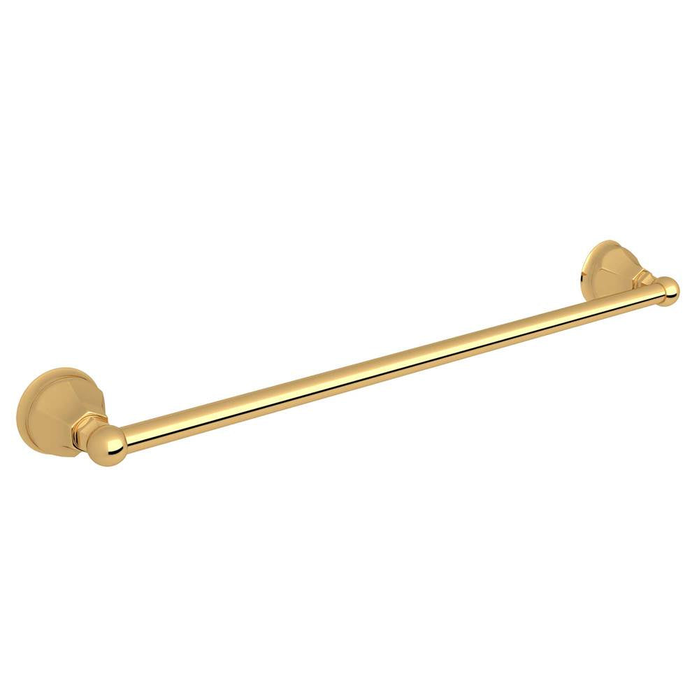 ROHL A6886/24IB Palladian 24" Towel Bar In Italian Brass