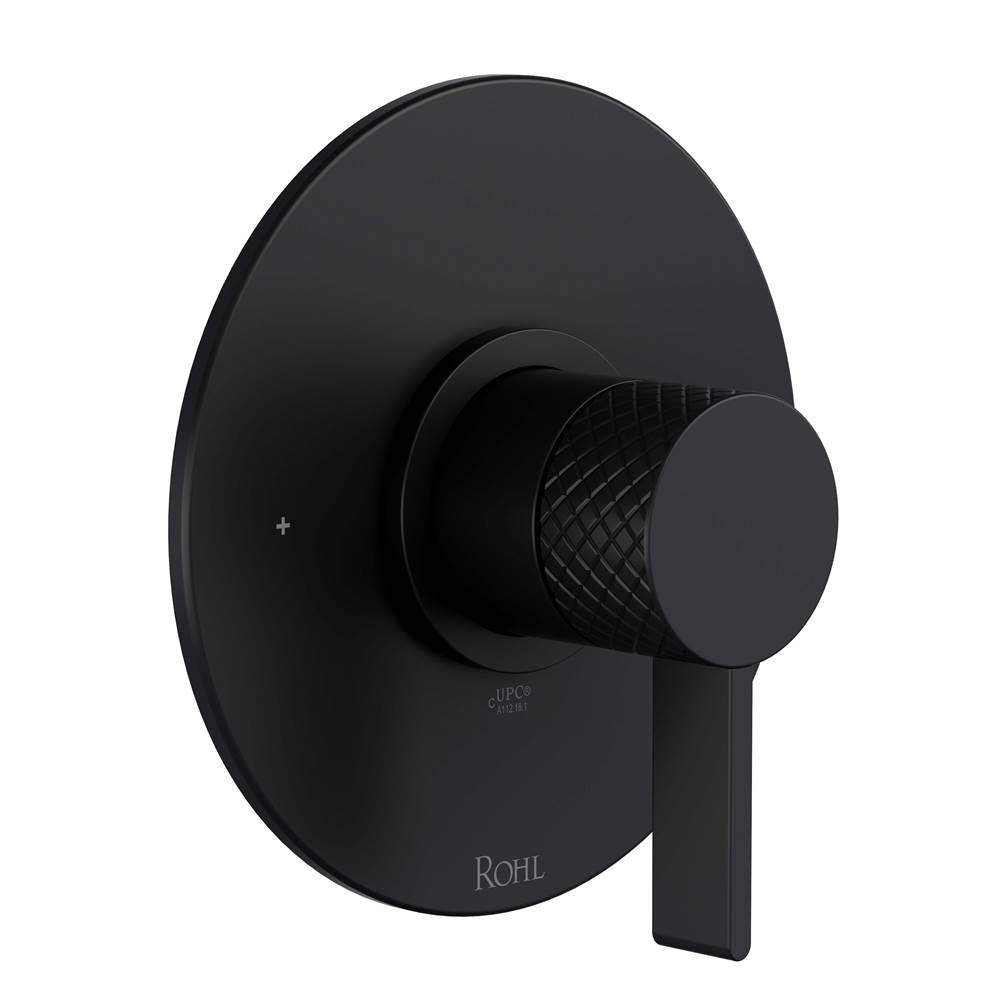 ROHL TTE51W1LMMB Tenerife 1/2" Pressure Balance Trim In Matte Black