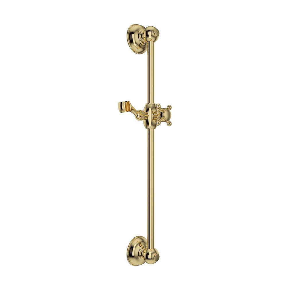 ROHL 1201ULB 22" Slide Bar In Unlacquered Brass