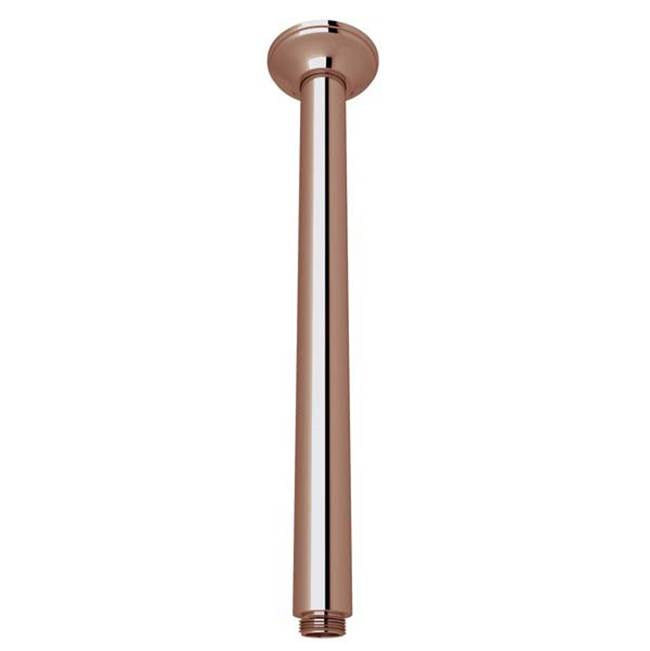 ROHL 1505/12RG 13" Ceiling Mount Shower Arm In Rose Gold