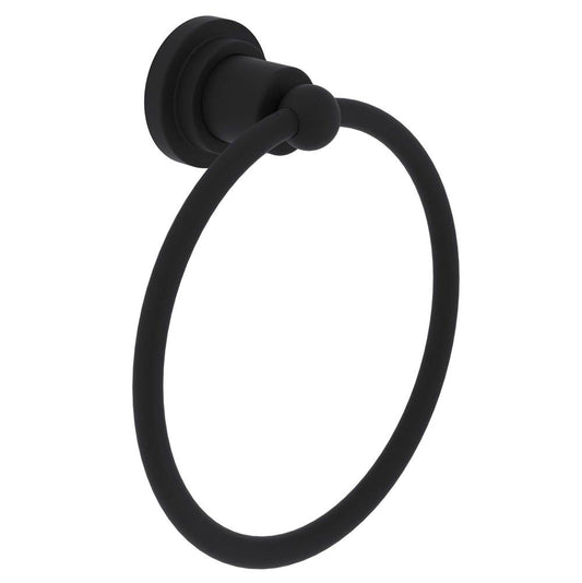 ROHL A1485IWMB Campo Towel Ring In Matte Black