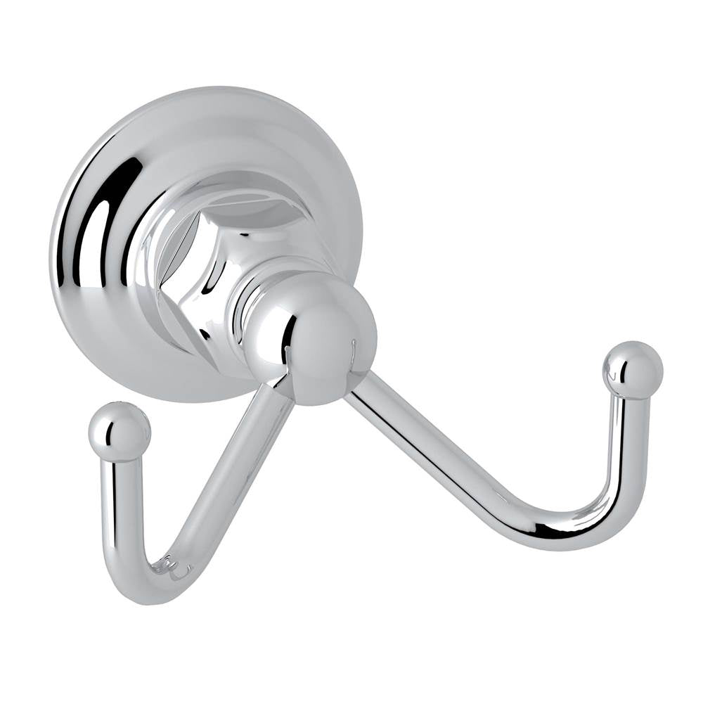 ROHL ROT7DAPC Double Robe Hook In Polished Chrome