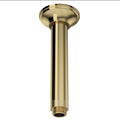 ROHL 1505/6ULB 7" Ceiling Mount Shower Arm In Unlacquered Brass