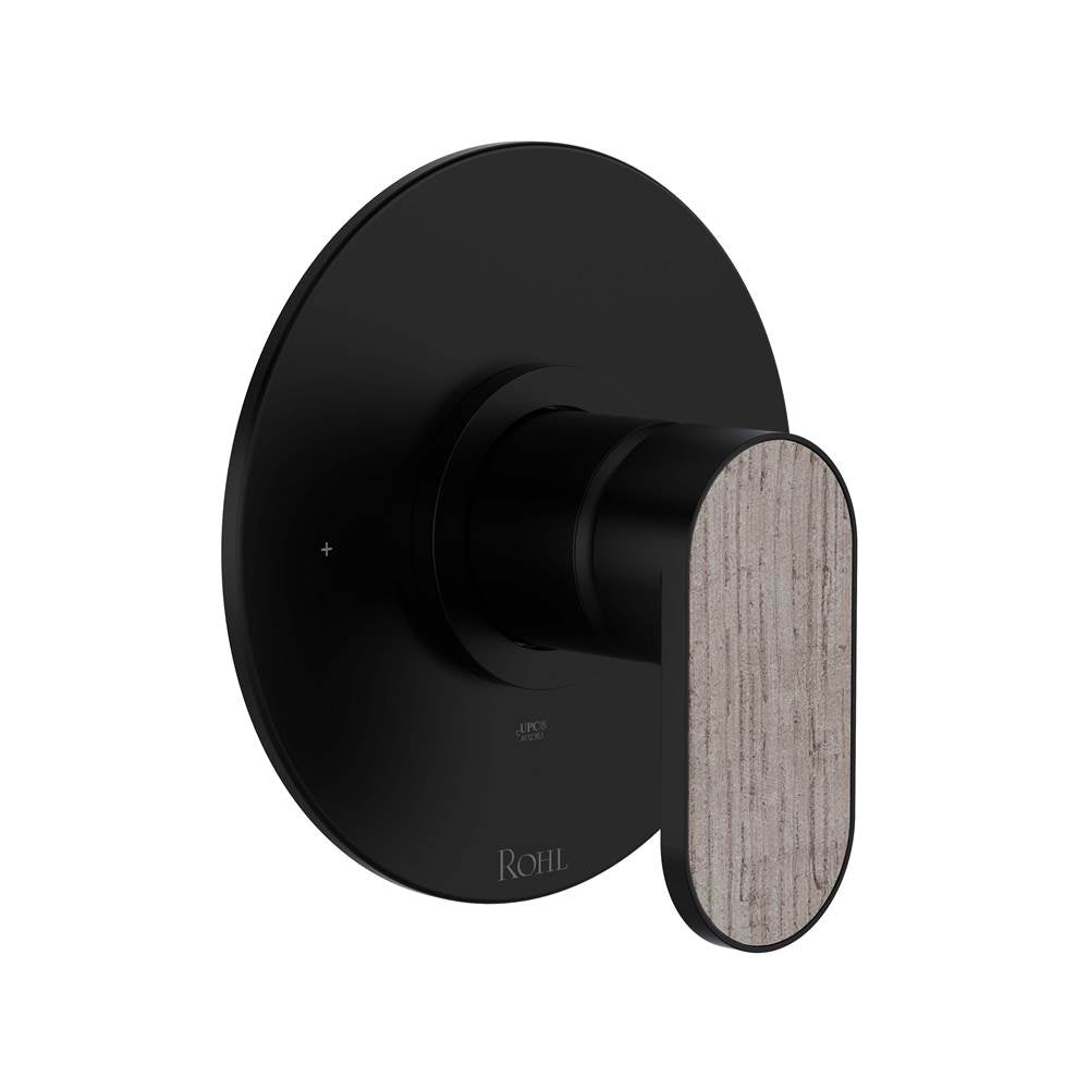 ROHL TMI51W1WBMB Miscelo 1/2" Pressure Balance Trim In Matte Black