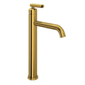 ROHL AP02D1LMULB Apothecary Single Handle Tall Lavatory Faucet In Unlacquered Brass
