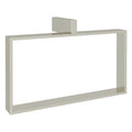 ROHL QU220-PN Quartile Rectangular Towel Holder Ring In Polished Nickel
