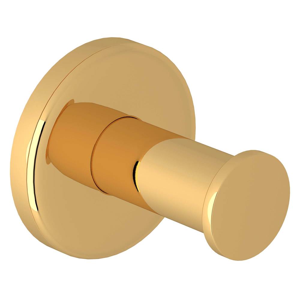 ROHL LO7ULB Lombardia Robe Hook In Unlacquered Brass