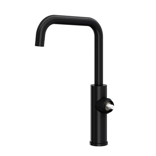ROHL EC60D1MB Eclissi Bar/Food Prep Kitchen Faucet With U-Spout - Less Handle In Matte Black