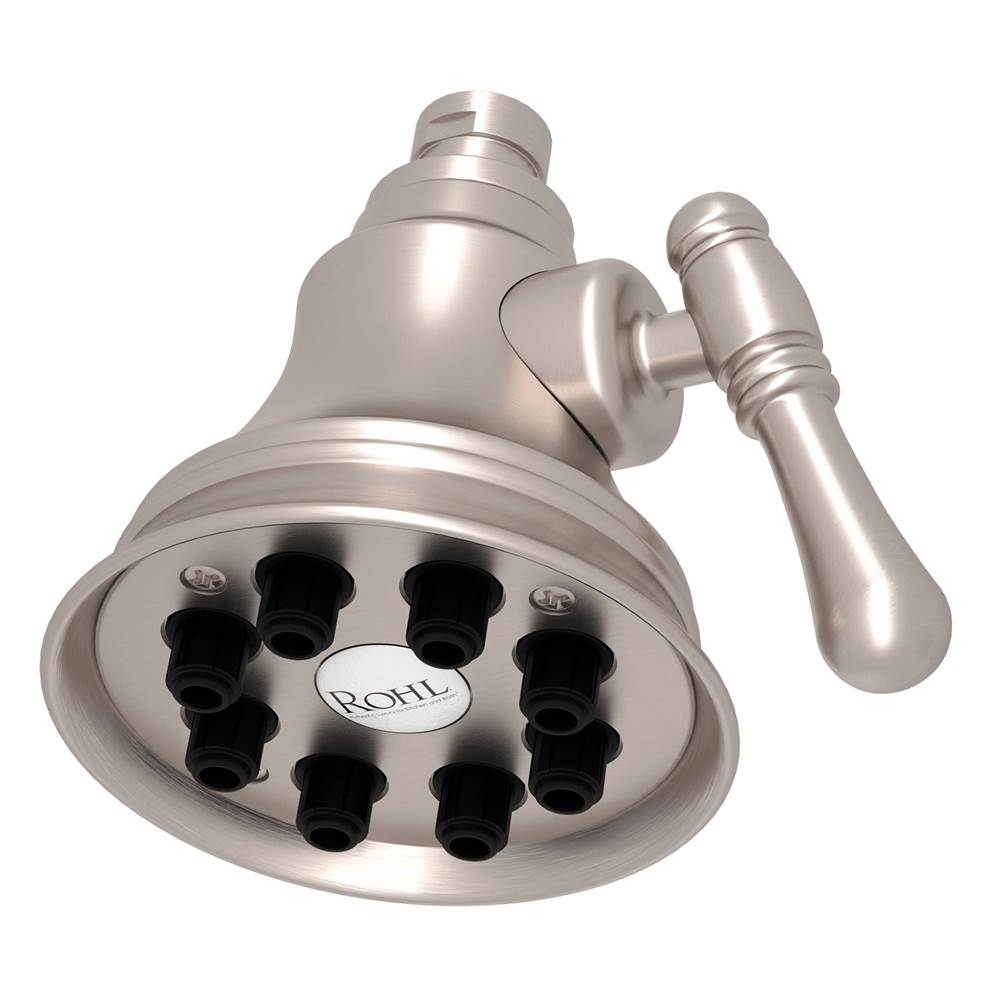 ROHL WI0123STN 4" Multi-Function Showerhead In Satin Nickel