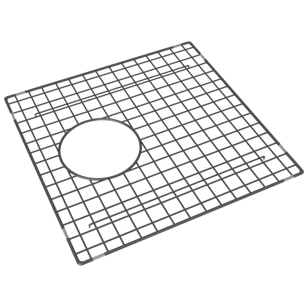 ROHL WSGRSS1515BKS Wire Sink Grid For RSS1515 Stainless Steel Sink In Black Stainless Steel