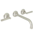 ROHL MB2037LMPNTO Graceline Wall Mount Tub Filler In Polished Nickel