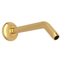 ROHL 1440/8IB 9" Reach Wall Mount Shower Arm In Italian Brass
