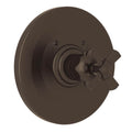 ROHL A4814XMTCB Palladian 3/4" Thermostatic Trim Without Volume Control In Tuscan Brass