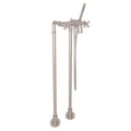 ROHL AKIT2302NXMSTN San Giovanni Floor Mount Tub Filler In Satin Nickel