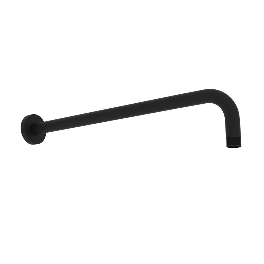 ROHL MB3549MB 16" Reach Wall Mount Shower Arm In Matte Black