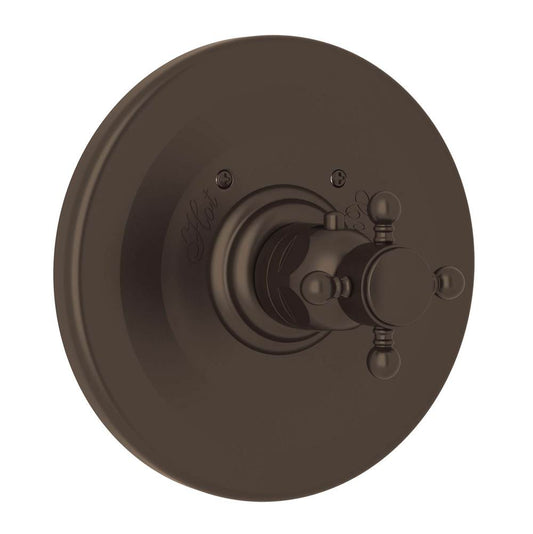 ROHL A4914XMTCB 3/4" Thermostatic Trim Without Volume Control In Tuscan Brass